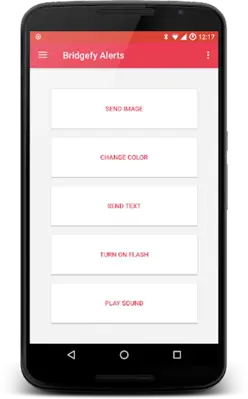 Bridgefy Alerts android App screenshot 1